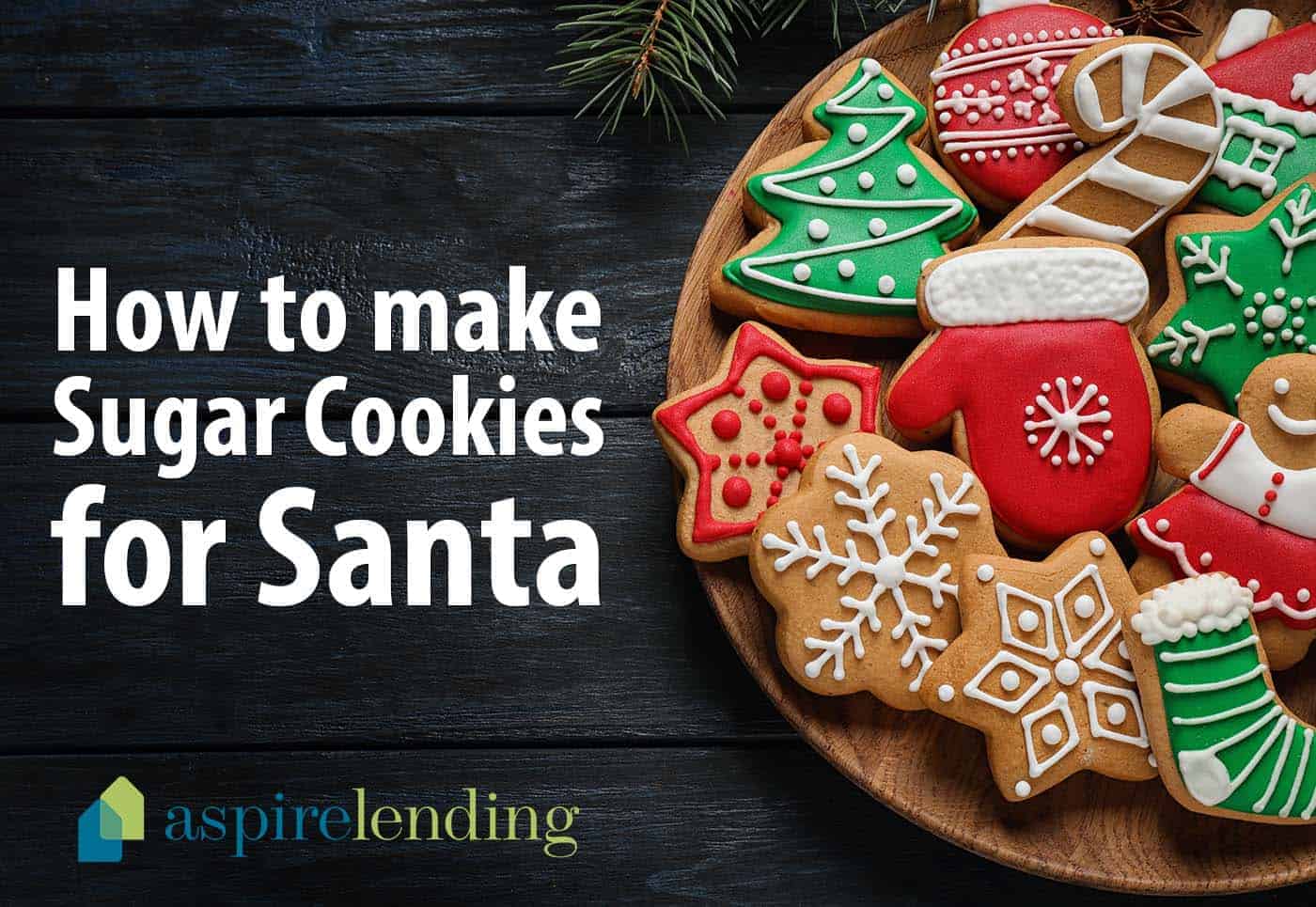 Sugar cookies for Santa