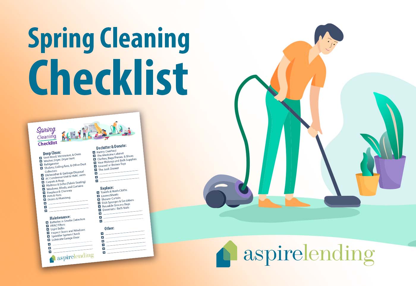 Spring Cleaning Checklist